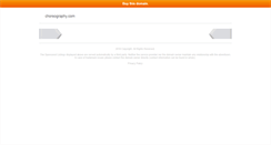 Desktop Screenshot of choreography.com