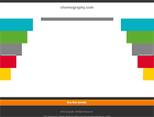 Tablet Screenshot of choreography.com